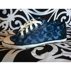 Coach Leatherware Barrett Canvas Sneakers/Shoes